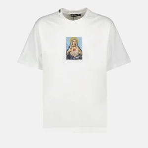 T-shirt à imprimé religieux