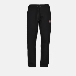 Pantalon jogging à logo coeur