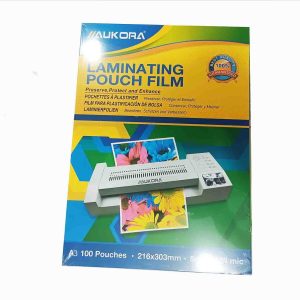 PAPIER A PLASTIFIER AUKORA A3 JX100 PCS