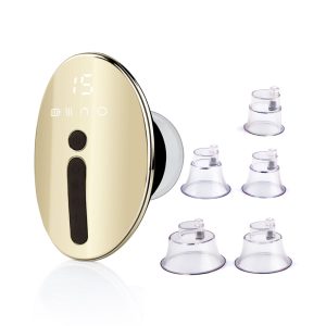 Therm Body Revive Golden Appareil de Ventouses électriques, Masseur Anti-Cellulite, Appareil de Massage