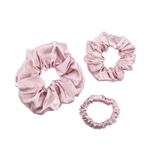 Lot de élastiques en soie pour cheveux