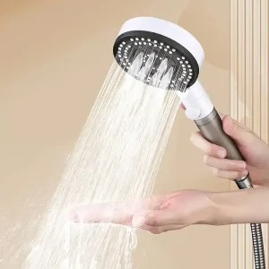 Pommeau de douche haute pression à 6 modes