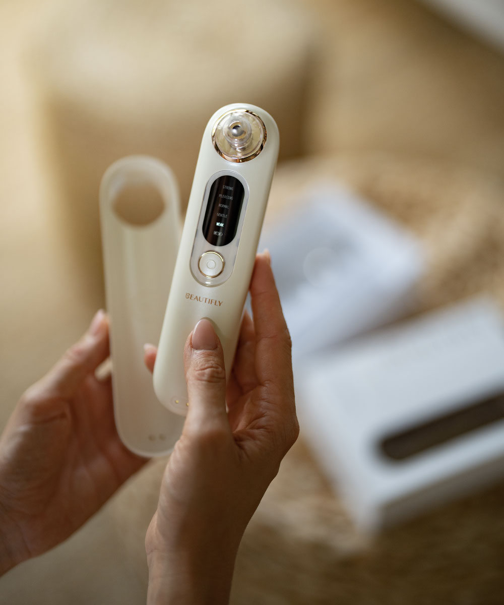 B-Derma Glow PRO Aspirateur Point Noirs Visage, Extracteur de Comédons Professionnel – Image 3