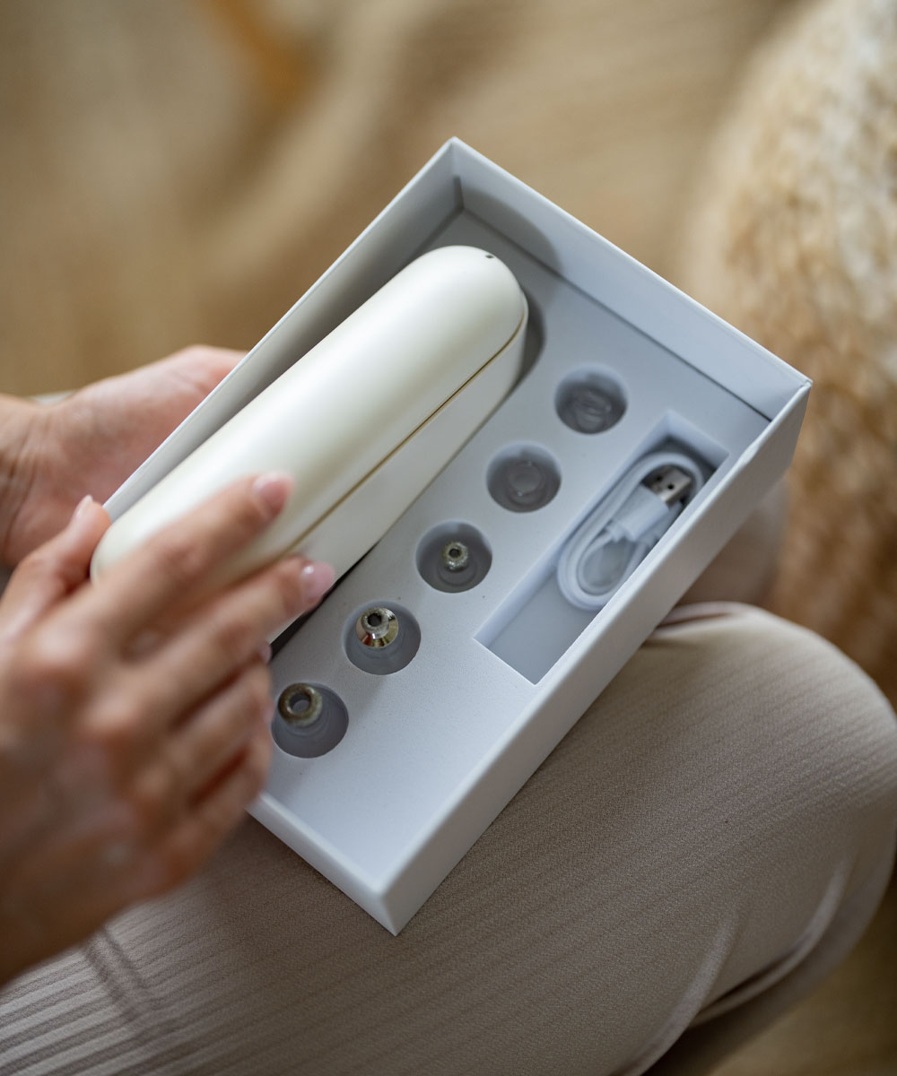 B-Derma Glow PRO Aspirateur Point Noirs Visage, Extracteur de Comédons Professionnel – Image 5