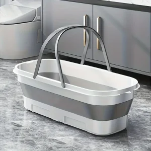 Baignoire pliante portable avec roulette