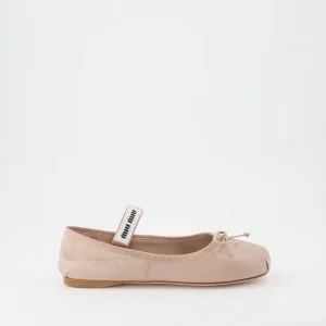 Ballerines en cuir