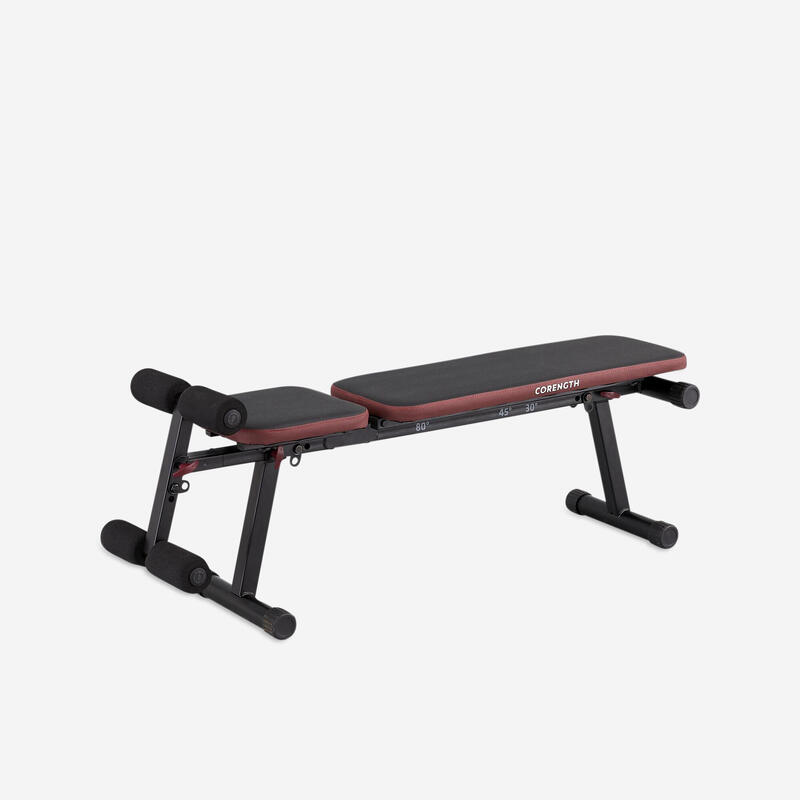 Banc de musculation pliable, inclinable, abdominaux – bench 500 fold