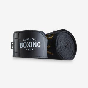 Bandes de boxe 4,5m noir/or