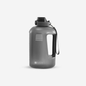 Bidon de musculation gallon 2,2 l – gris