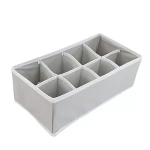 Boîte de rangement 8 grilles – Blanc