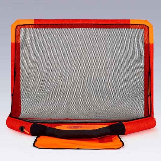 But de football gonflable air kage pump rouge orange – Image 3