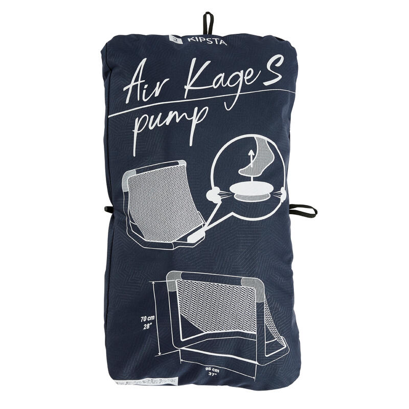 But de football gonflable air kage pump bleu / turquoise – Image 3