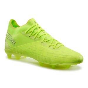 CHAUSSURE DE FOOTBALL ADULTE TERRAINS SECS CLR FG NEON JAUNE