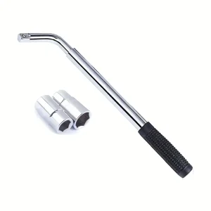 Clé démonte roue télescopique avec douilles