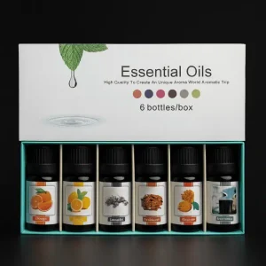 Coffret de 6 huiles essentielles naturelles