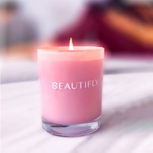 Bougie en cire de soja Beautifly PREMIUM, fabriquée en Pologne