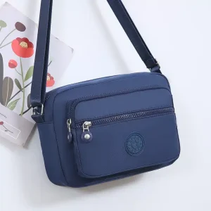 Sac bandoulière Nylon étanche – Bleu marin