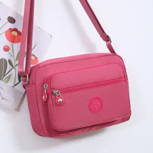 Sac bandoulière Nylon étanche – Rose