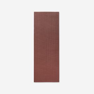 Tapis yoga doux confort 173cm x 61cm x8 mm acajou