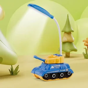 Veilleuse LED Tank rechargeable – Bleu